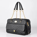 Luxury Designer Pet Carrier for Small Pets Dog Carry Bag Fashionable Cat Chihuahua, French Bulldog Pomeranian Dogs Accessories