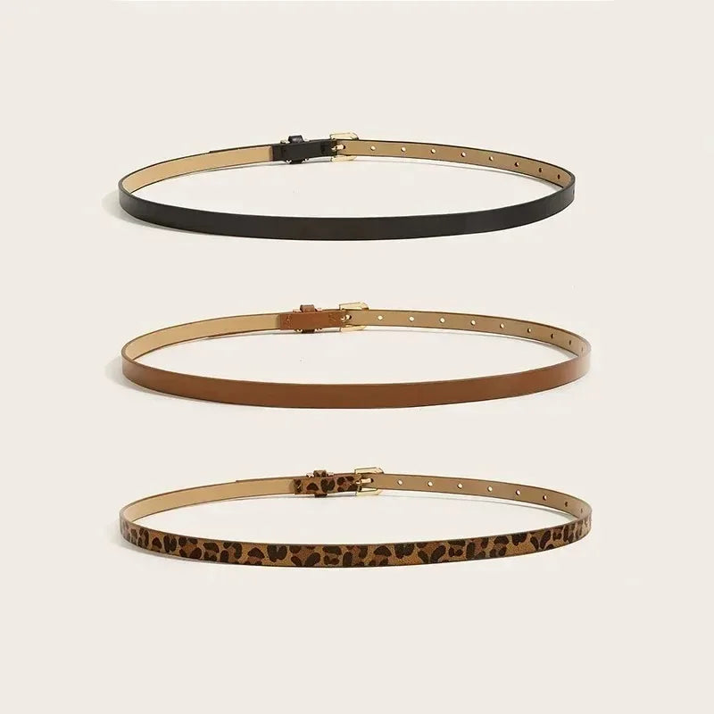 Designer Fashion Belts for Women Black PU Leather Waist Belt Ladies Strap for Dresses Stylish Belt Female Accessory CY06