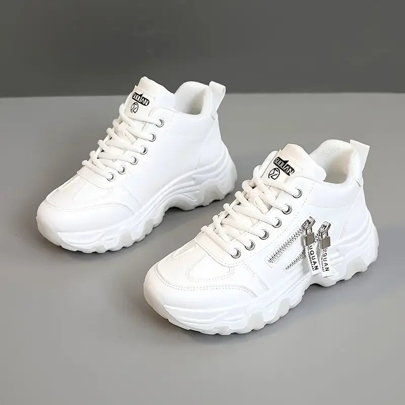 Women's Fashionable All-Match Leisure Sports Shoes New Stylish Comfortable Footwear for Active Living