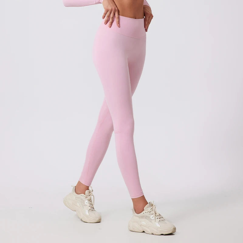 New Summer High Waist Sport Legging Women Breathable Tight Pants Outdoors Sportswear Woman Gym Sports Pants Yoga Women's Pants