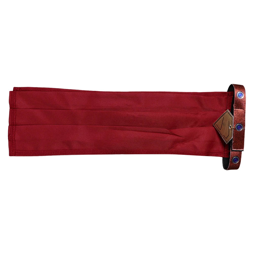 Clothes Clark Cosplay Kent Pet Dog Costume Fantasia Puppy Red Cloak Cape Halloween Carnival Party Disguise Clothing Suit