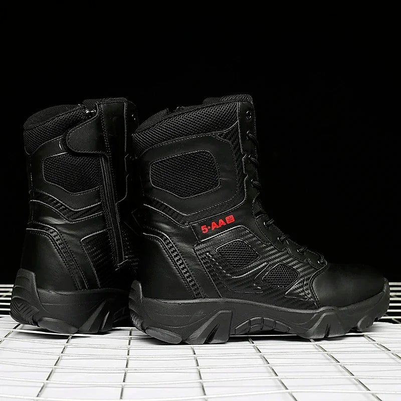 Men Male Masculine  Botas Tacticas Hombre Militar Masculine SneakerMotorcycle Ankle Combat Boots Black Botas Militares Hombre