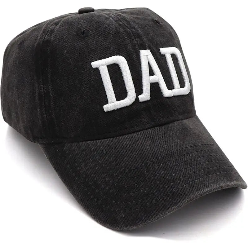 Mom and Dad Hats Fathers Day Mom Dad Gifts Hat Embroidered Adjustable Baseball Caps Gift for Couples Parents pd