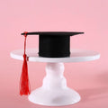 Pet Dog Cosplay Hat Collar Glasses Set Adorable Adjustable with Tassel Felt Pet Cat Dog Graduation Hat Suit Pet Cat Accessories