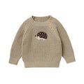 Baby Sweaters Knitted Newborn Girl Boy Pullover Long Sleeve Autumn Infant Children Clothing Cute Cartoon Hedgehog Tops Outerwear