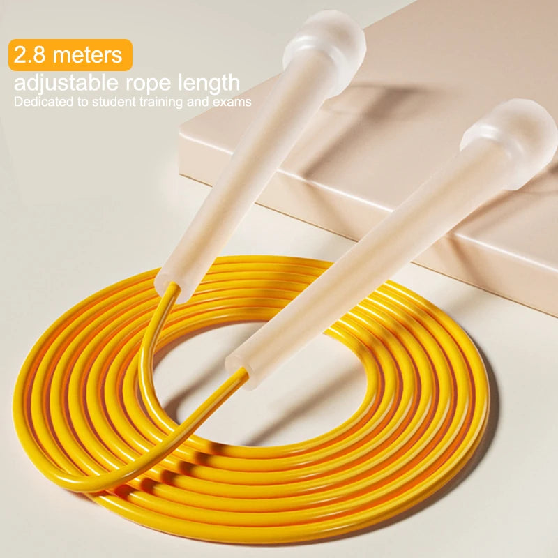 2.8M Kids Jump Rope Transparent Handle Racing Sports Equipment for Children's Physical Fitness Training