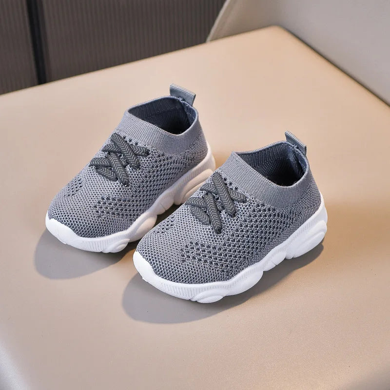 Kids Shoes Anti-slip Soft Rubber Bottom Baby Sneaker Casual Flat Sneakers Shoes Children size Kid Girls Boys Sports Shoes