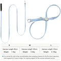 Cat Harness and Leash Sets Adjustable Dog Harness for Small Dog Leash Breashable Pet Harness Out Walking Dog Strap Cat Accessory