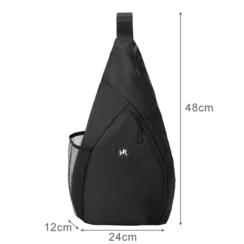 Sports Sling Bag Tennis Badminton Racket Bag Outdoor Sport Fitness Bag Men Women Shoulder Cross-Body Bag Large Capacity Backpack