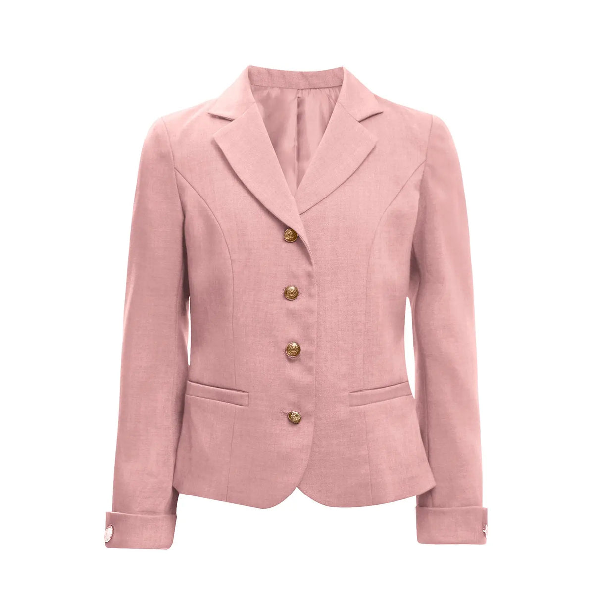 Blazer Jacket for Kids Girls Long Sleeve Solid Lapel Formal Suit Coat School Uniform Dress Tops with Pocket Jacket Outerwear