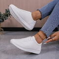 2026 Luxury Designer Women's Low-Heel Sneakers Fashionable Student Roman Sneakers Autumn New Style Running Shoes for Women