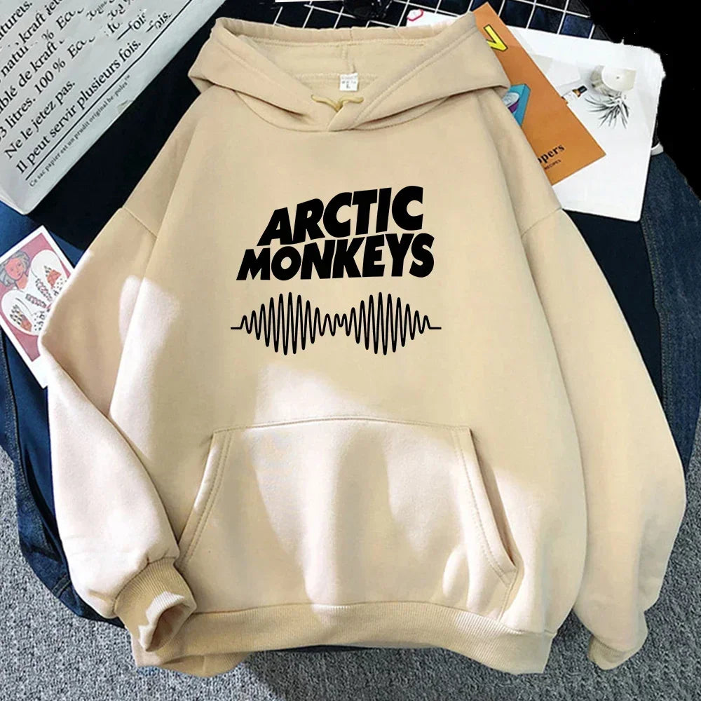 Autumn Men Women Fashion Hoodies Rock Arctic Monkeys Print Hoodie Hip Hop Women Coats Rapper Sweater Unisex Clothing Harajuku