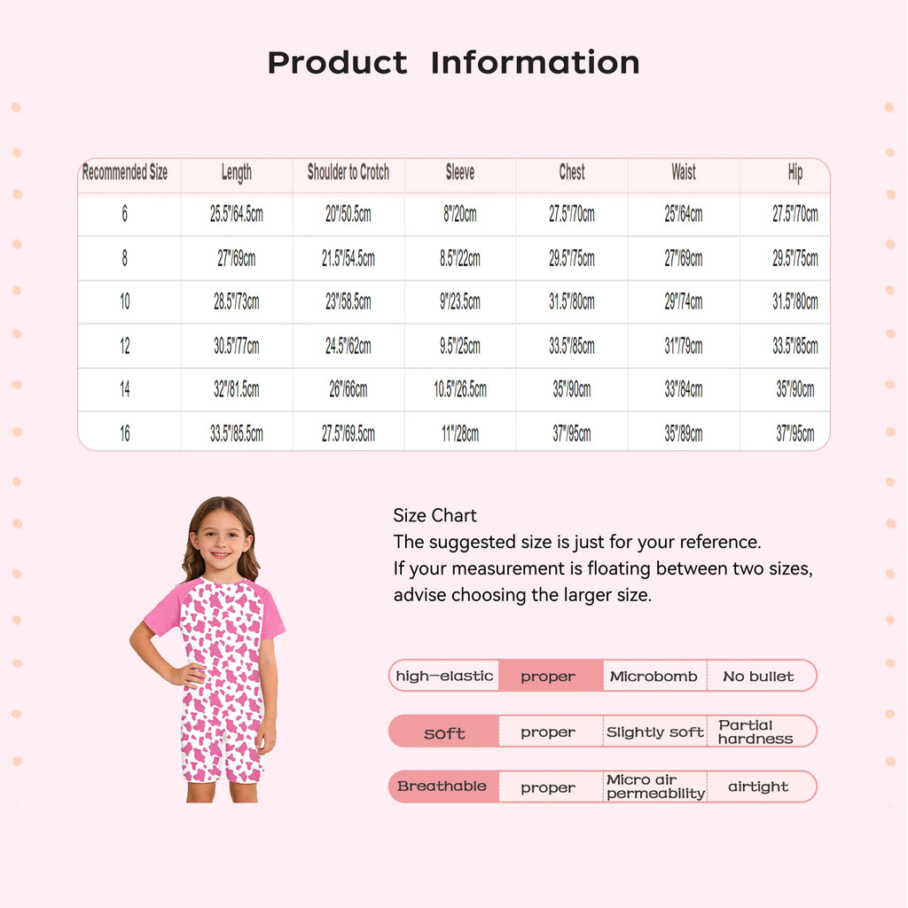 Kids Boys Girls Special Needs Adaptive Clothing Jumpsuit Ideal for Wearing All Day Short Sleeve Print Zipper Anti-Strip Rompers