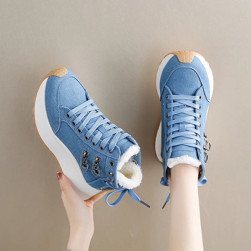 2025 New Designer Women Sneakers High Quality Shoes Female Women Shoes for Women Lace Up Platform Sneakers Женская Обувь