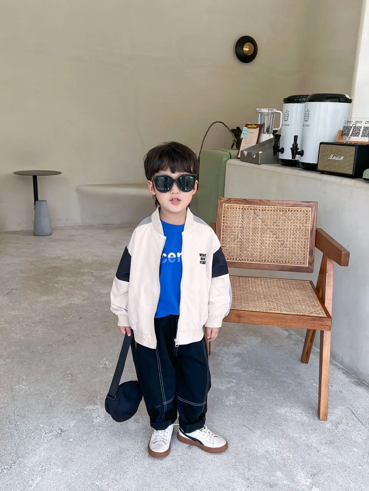 Kids Jackets For Boys Autumn Spring 2023 Korean Style Boy Jacket Coat Windbreaker Toddler Kids Outerwear Children Clothing 2-9Y