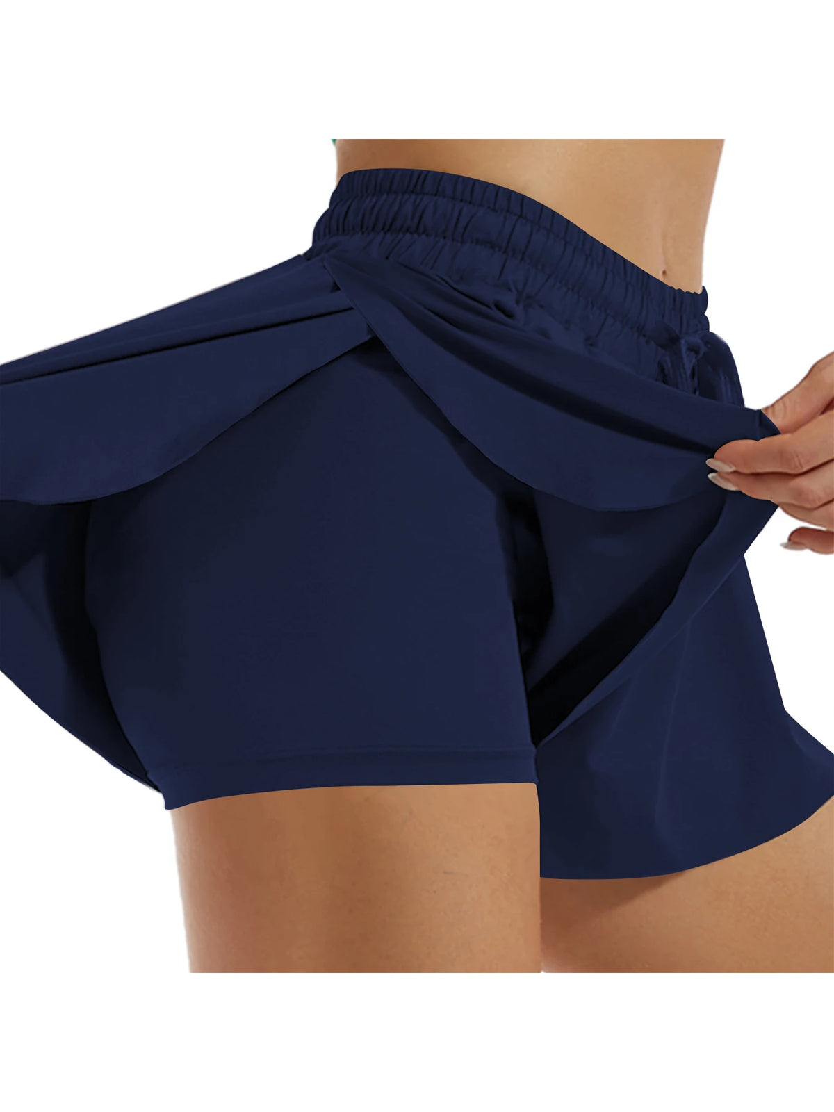 Women's Sports Yoga Breathable Shorts Skirts