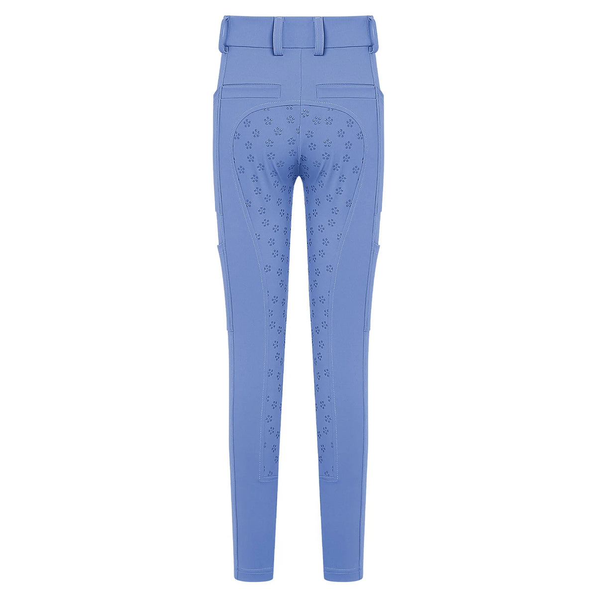 Kids Boys Girls Horse Riding Pants Sports Anti-slip Full Seat Equestrian Breeches Leggings with Multiple Pockets Outdoor Workout