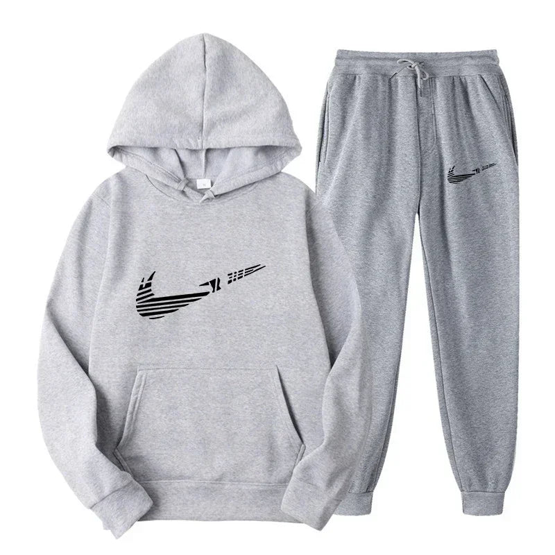 A versatile multi-functional sportswear suitable for both men and women, featuring a hooded sweatshirt, suitable for outdoor tra