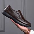 spring autumn New Men's loafers Business Casual non slip leather Shoes Soft soled comfort dad shoe Fashion versatile flats Homme