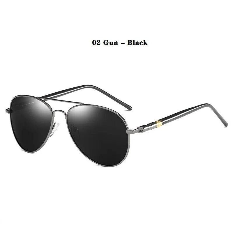 Sunglasses For Men Women Metal Frame Pilot Glasses Male Fashion Driving Sun Glasses Brand Design Eyewear Shades