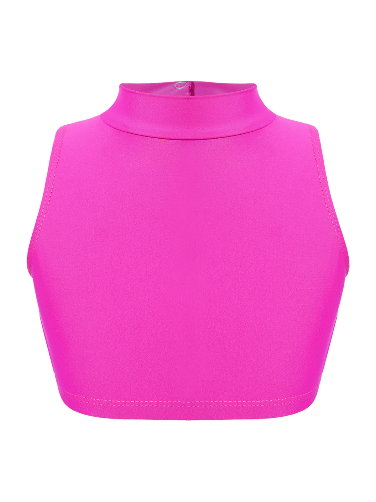 Kids Girls Swimwear 2Pcs Sleeveless Mock Neck Tank Crop Top Vest+Shorts Pants for Beach Pool Swimming Bathing Suit Sportswear