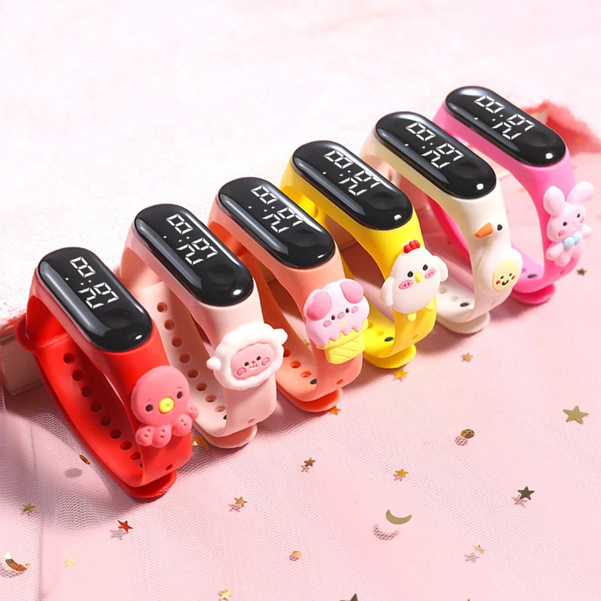 Children Watch Birthday Gift For Child Boy Girl Smart Led Digital Cartoon Kids Watch Waterproof Bracelet Wristwatch Reloj NiñO