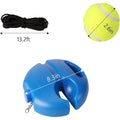 With Rope and Anti-Slide Trainer Baseboard,String Tennis Practice Equipment TennisTrainer Rebound BallsTennis Training Equipment