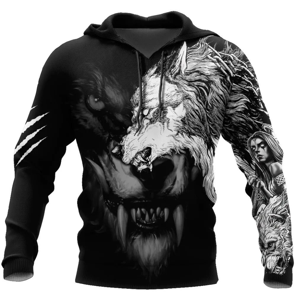 Men's Hoodies Hunting Graphic Camo 3D Printed sweatshirts clothing Harajuku Fashion Hooded Autumn Long Sleeve Hoodie for Men