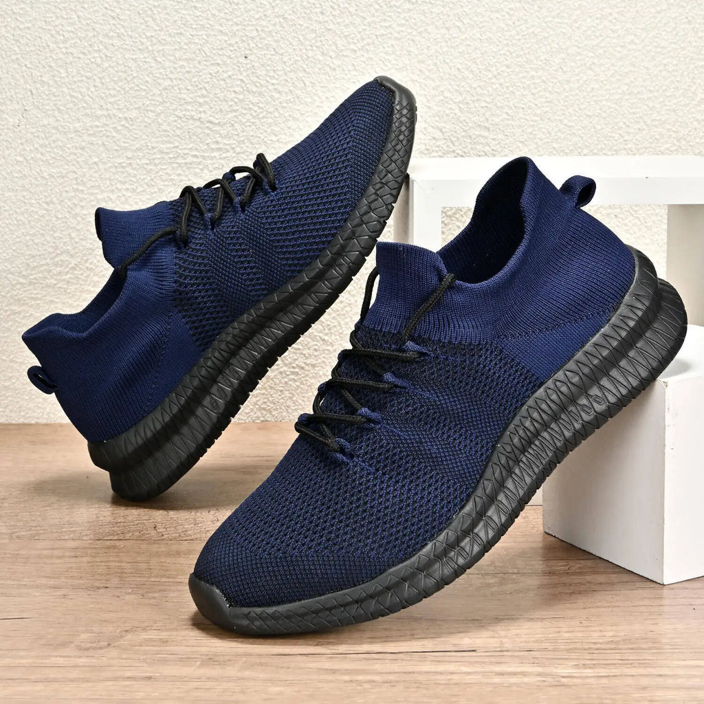 Sneakers Men Shoes Male Shoes Slip-on High Quality Men Fashion Mens Non-slip Shoes Breathable Soft Soled Shoe Non-slip 39-48
