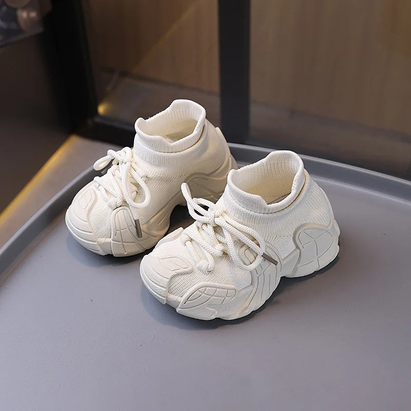 Sneakers Kids Girl Casual Shoes Children's Boy Child Sneakers Sports Shoes for Girls Spring  Autumn Breathable Small Baby Socks