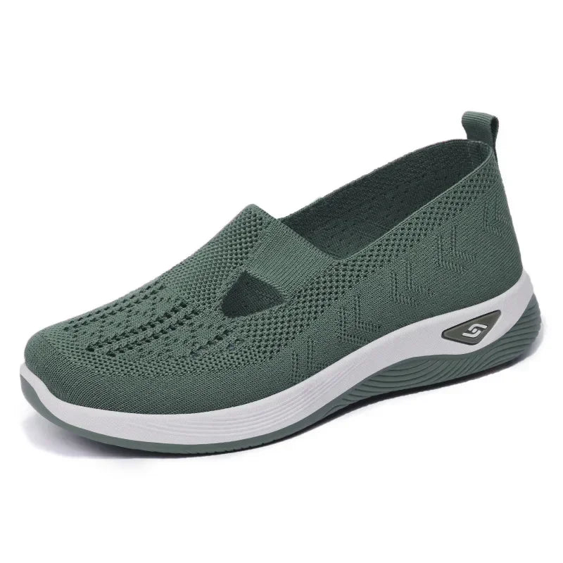 Women's Shoes Summer 2025 Casual Sneakers Breathable Slip On Walking Shoes Lightweight Outdoor Flat Sports Free Shipping