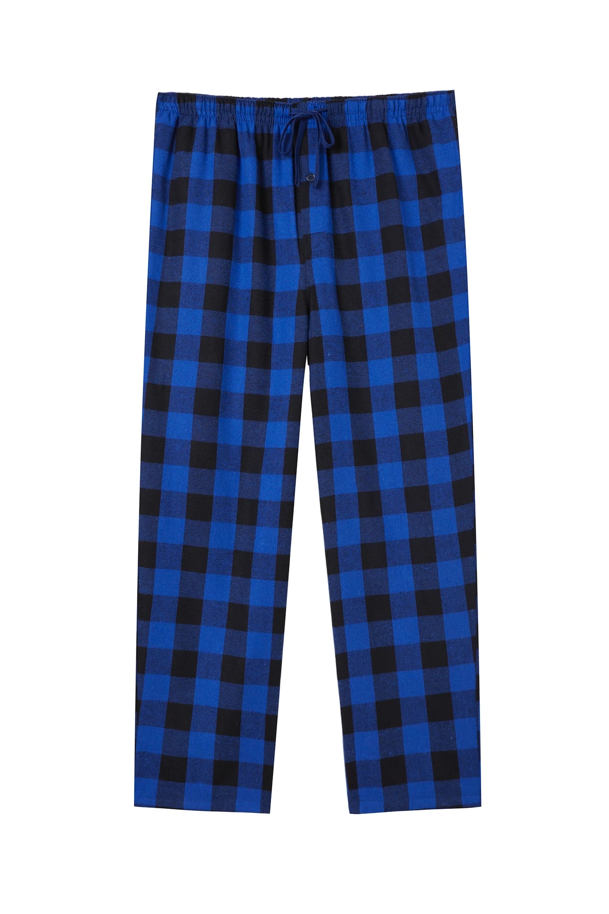 Men's Autumn/Winter Pajama Pants Flannel Plaid Casual Comfy with Pocket Stretchy Elastic Waistband Mans Pajamas Bottoms
