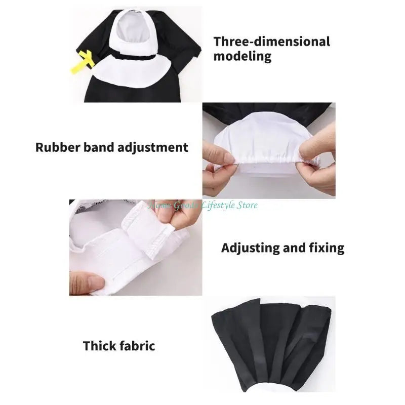 E74E Warm Canine Garment Fashion Pet Wear Outdoor Dog Attire Dog Walking Outfit for Cats and Dogs Halloweens Themed Clothing