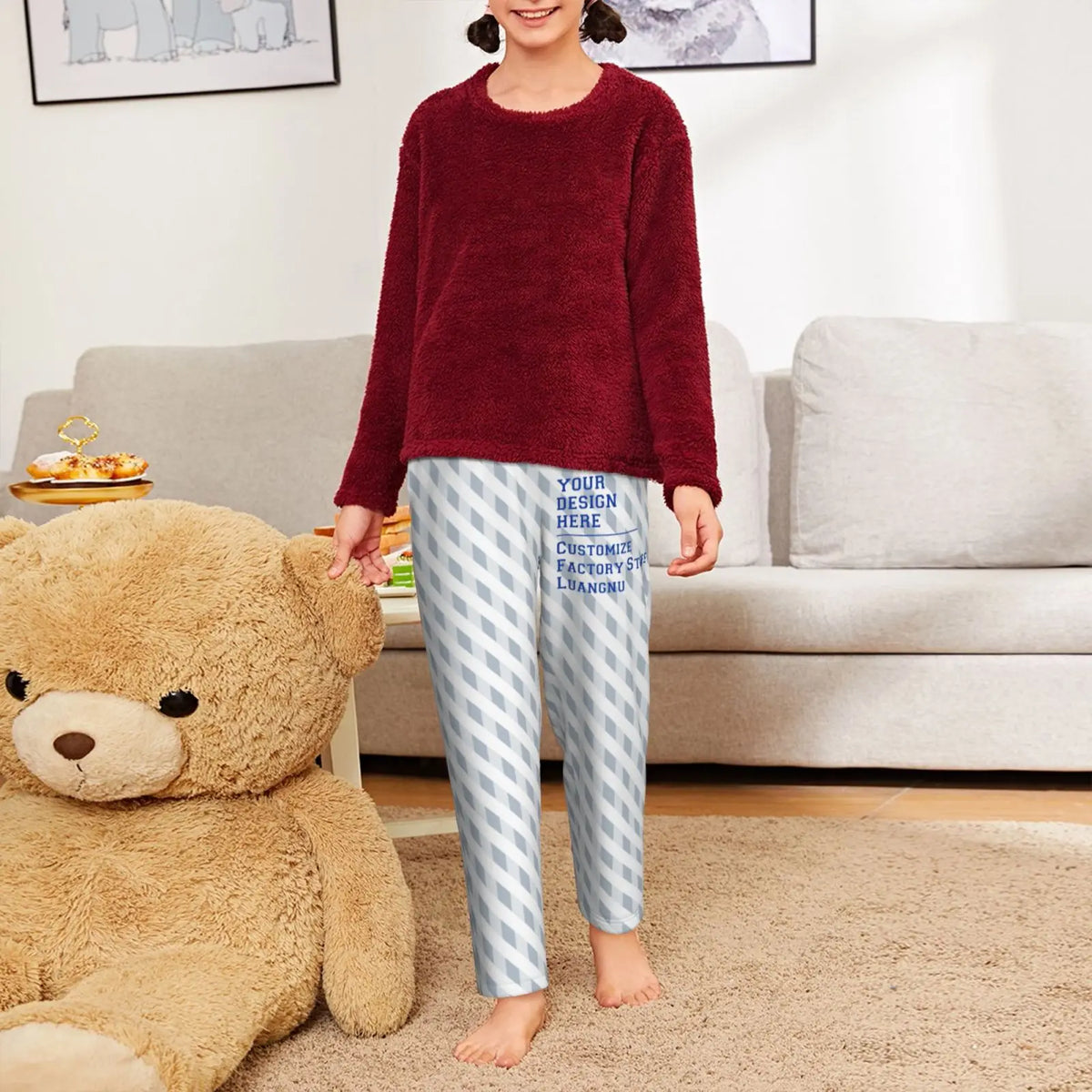 Customise Kids Shorts Summer Beach Children's Sport Shorts Custom Loungewear Trousers Boys Girls Pajama Pants Personalized Gifts