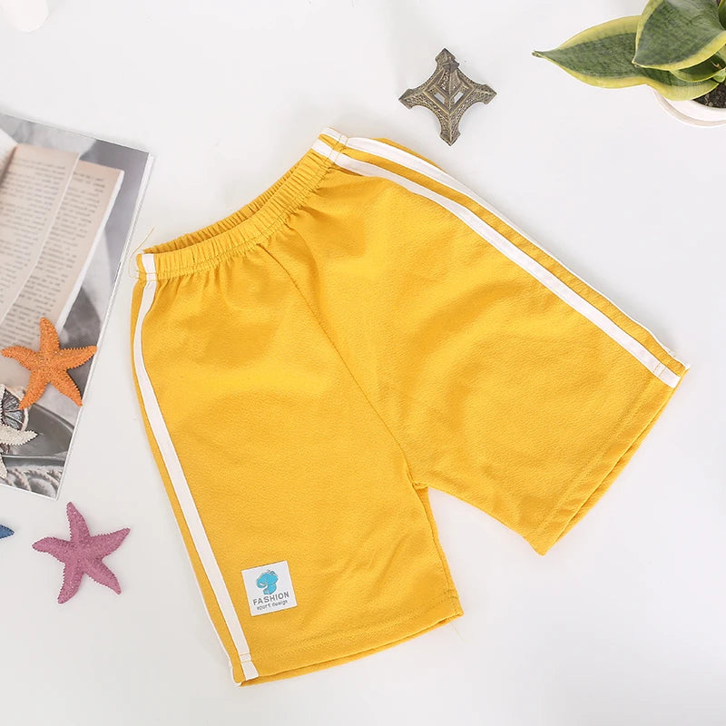 Kids Boys Sports Shorts 2-10Y Elastic Waist Summer Short Pants Casual Shorts 6 Colors Summer Running Short Pants for Boys