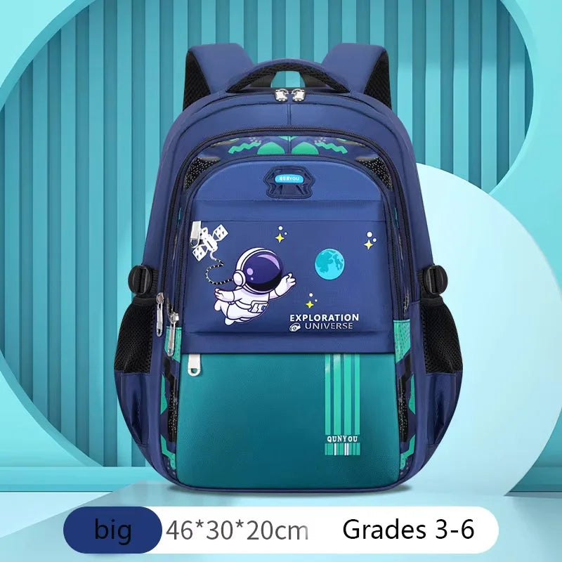 Kids Backpack High quality Children School Bags For Boys Astronaut School Backpack Waterproof Primary Book Bag Mochila Infantil