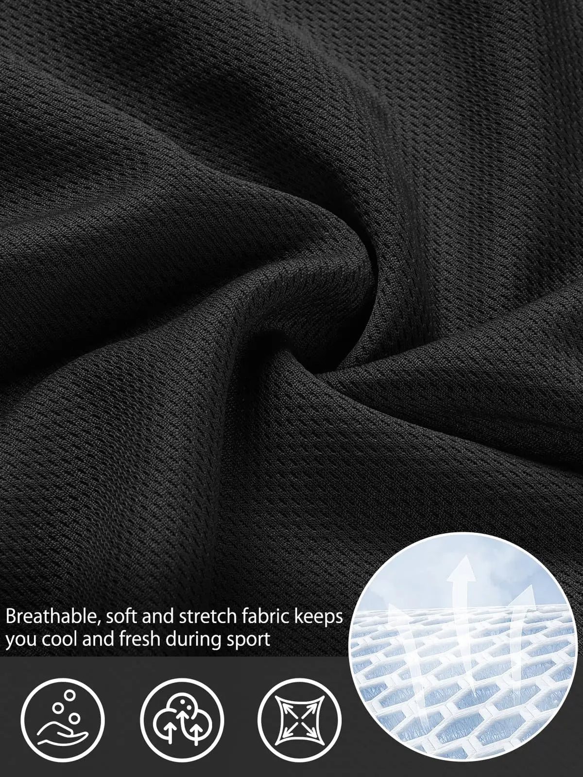 Men's sports shorts, fitness pants, casual running shorts, mesh quick-dry breathable training shorts for marathon