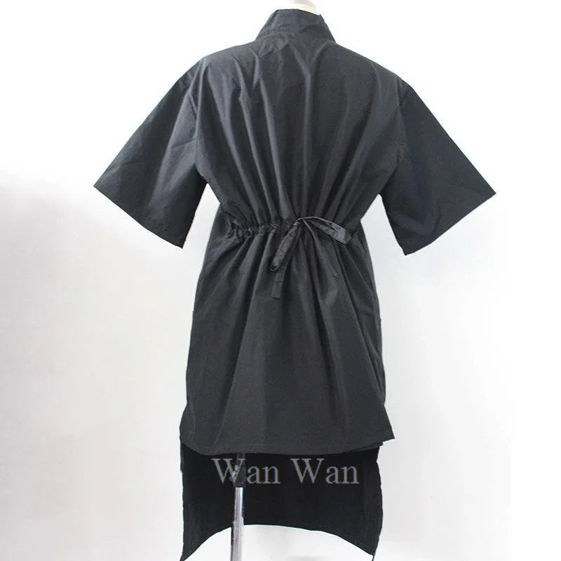 Pet Dog Grooming Clothing Waterproof Work Clothes Pet Groomer Uniforms Long Style Hair Salon Anti Hair Smock Hairdresser Gown