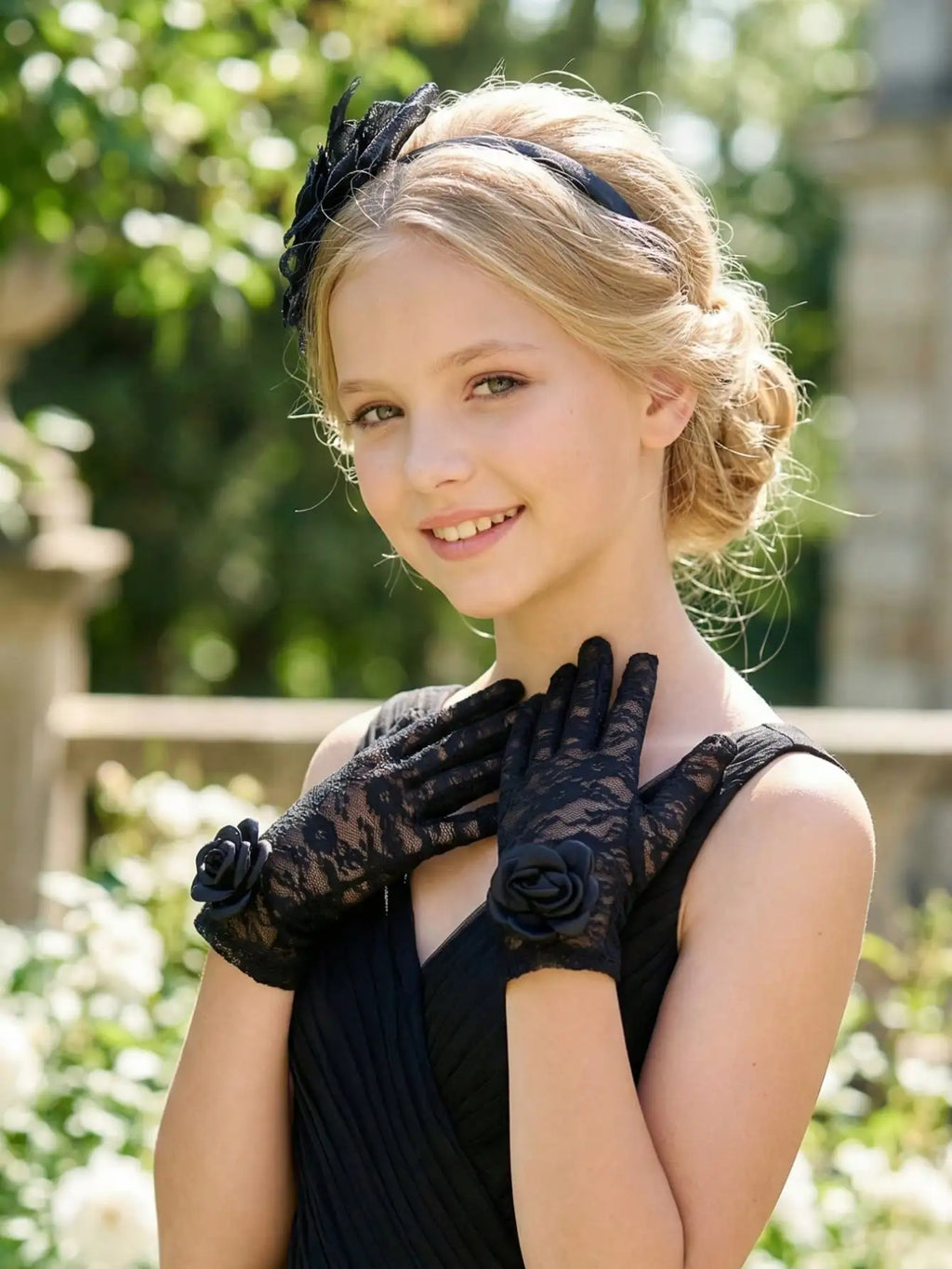1pair of adult women wedding gloves, party bridal gloves