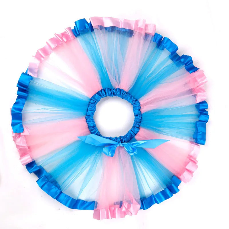Tutu Skirt Kids Girls Dress Stars Dancewear Pettiskirt Princess Skirts Ballet Fashion Clothing for  Christmas Halloween Festival