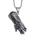European and American male-led glove necklace street party gift Valentine's day pendant jewelry trend
