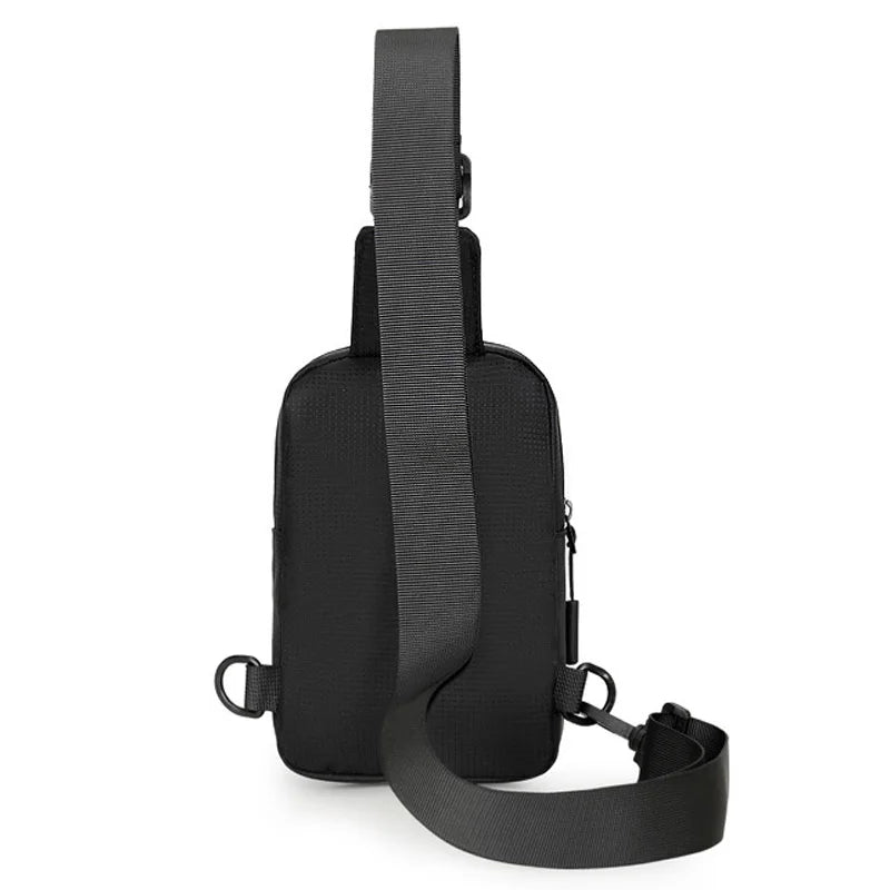 Men's Chest Bag Fashion Nylon Small Casual Men Mini Handbags Male Cross Body Shoulder Messenger Bags For Men Purses and Handbags
