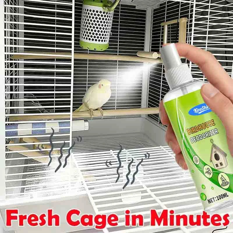 PET Bird Cage And Surface Cleaner Deep Cleaning Pet Cages Messy, Providing a Clean And Tidy Living Environment for Pets, 100ml