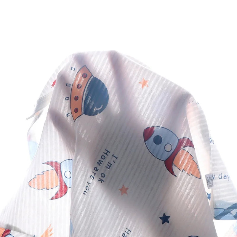 Pajama Cartoon T-Shirt+Shorts 2-Piece Clothing Set Kids Summer Baby Boys Girls Casual Tracksuit Clothes Suit 0-6 Years
