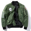 Men's Jacket Fashion Street Wear Flying Jacket Men's Sports Jacket Coat Autumn And Winter Loose Printing Jacket Brand Clothing