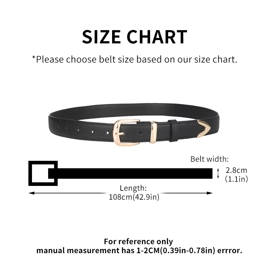 2026 Women Belts A Solid Color Casual, Retro and Elegant PU  Jeans and Coats Belt, Suitable for All Four Seasons Unisex Belts