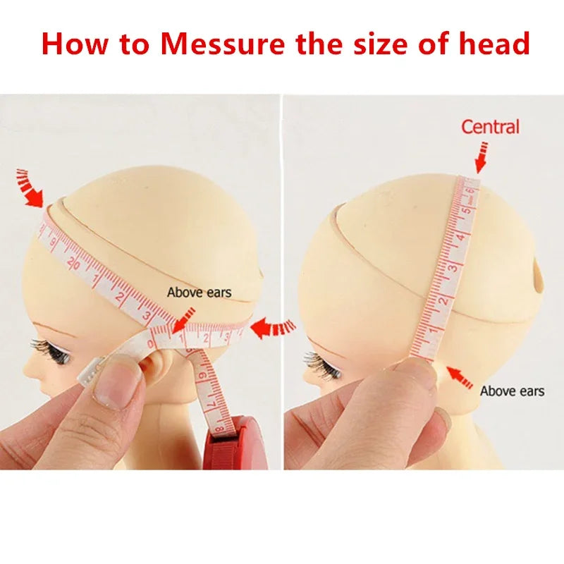 New 1/3 & 1/4 & 1/6 Bjd Doll's Wig with Bangs Long Straight Wig Girls Diy Makeup Accessories