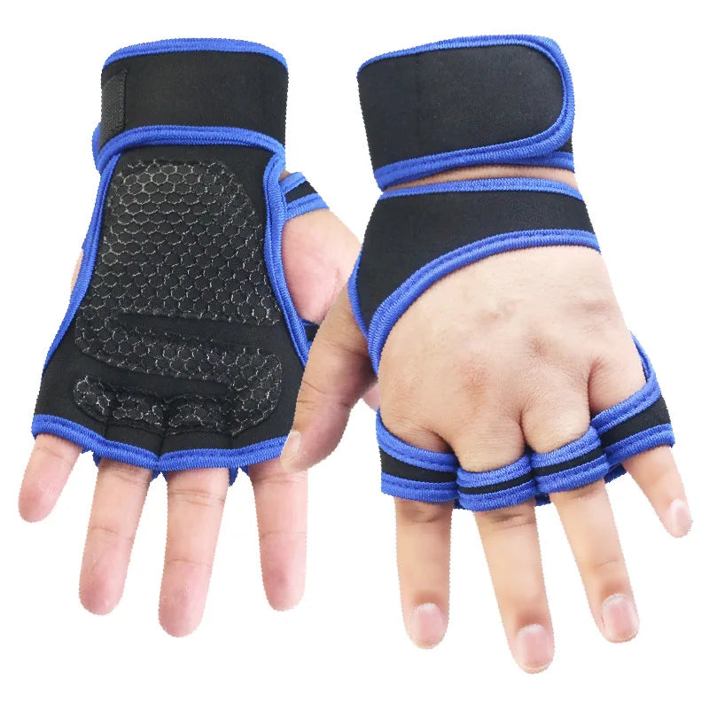 Training Sport Gloves for Men Women Workout Gloves Fitness Body Building Weightlifting Gym Hand Wrist Palm Protector Gloves