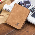 Men's Wallets European and American Retro Wallets Thin Fashion Casual Nubuck Leather Horizontal and Vertical Men's Wallets
