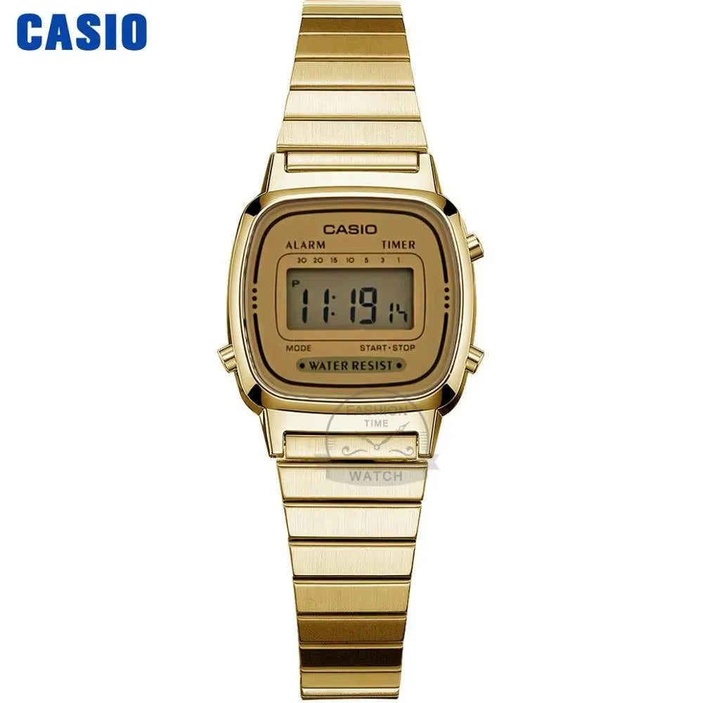 Casio Watch Gold Women Watches Set Brand Luxury Waterproof Quartz Watch Women Digital Sport Ladies Watch Relogio Feminino 68